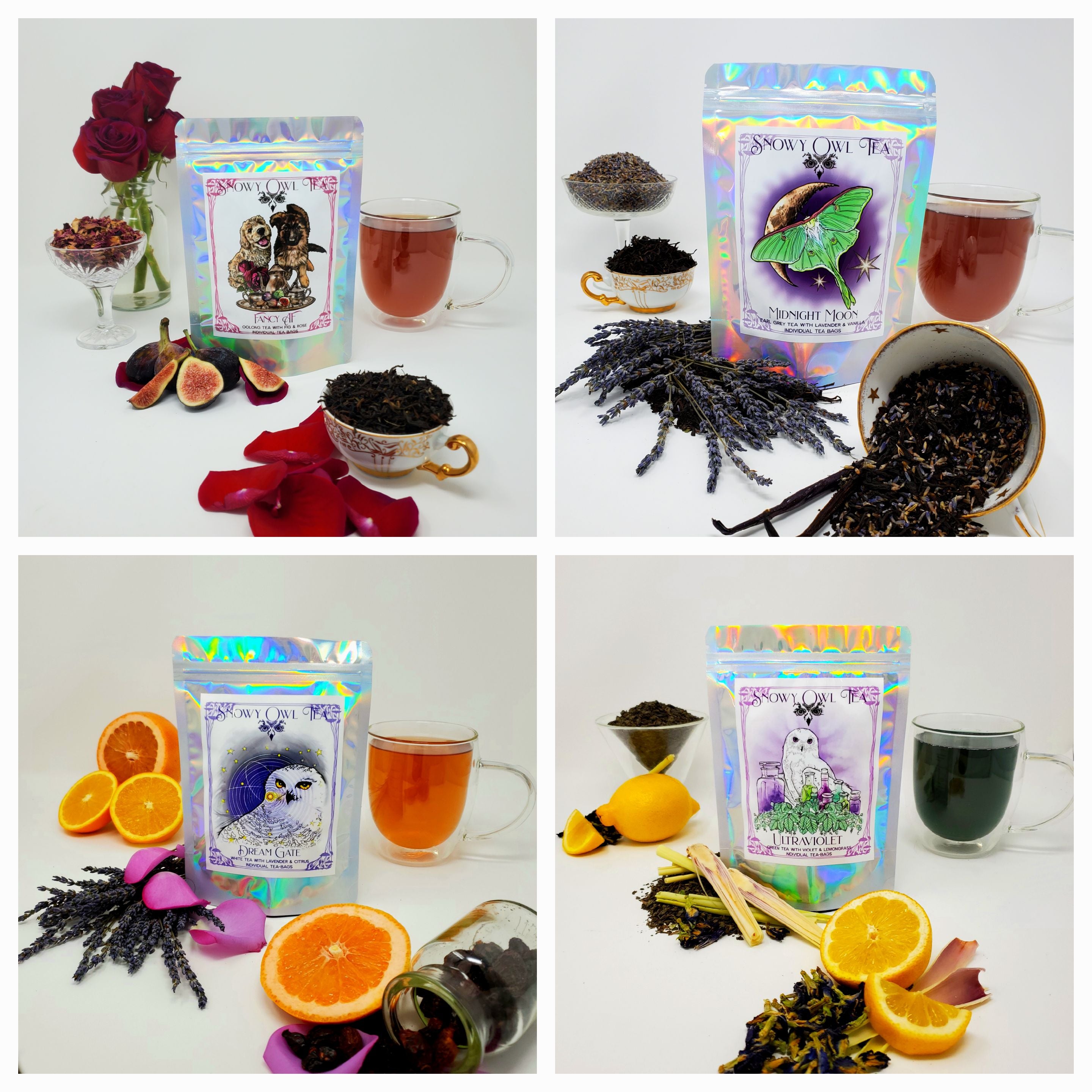 A Bouquet of Floral Teas